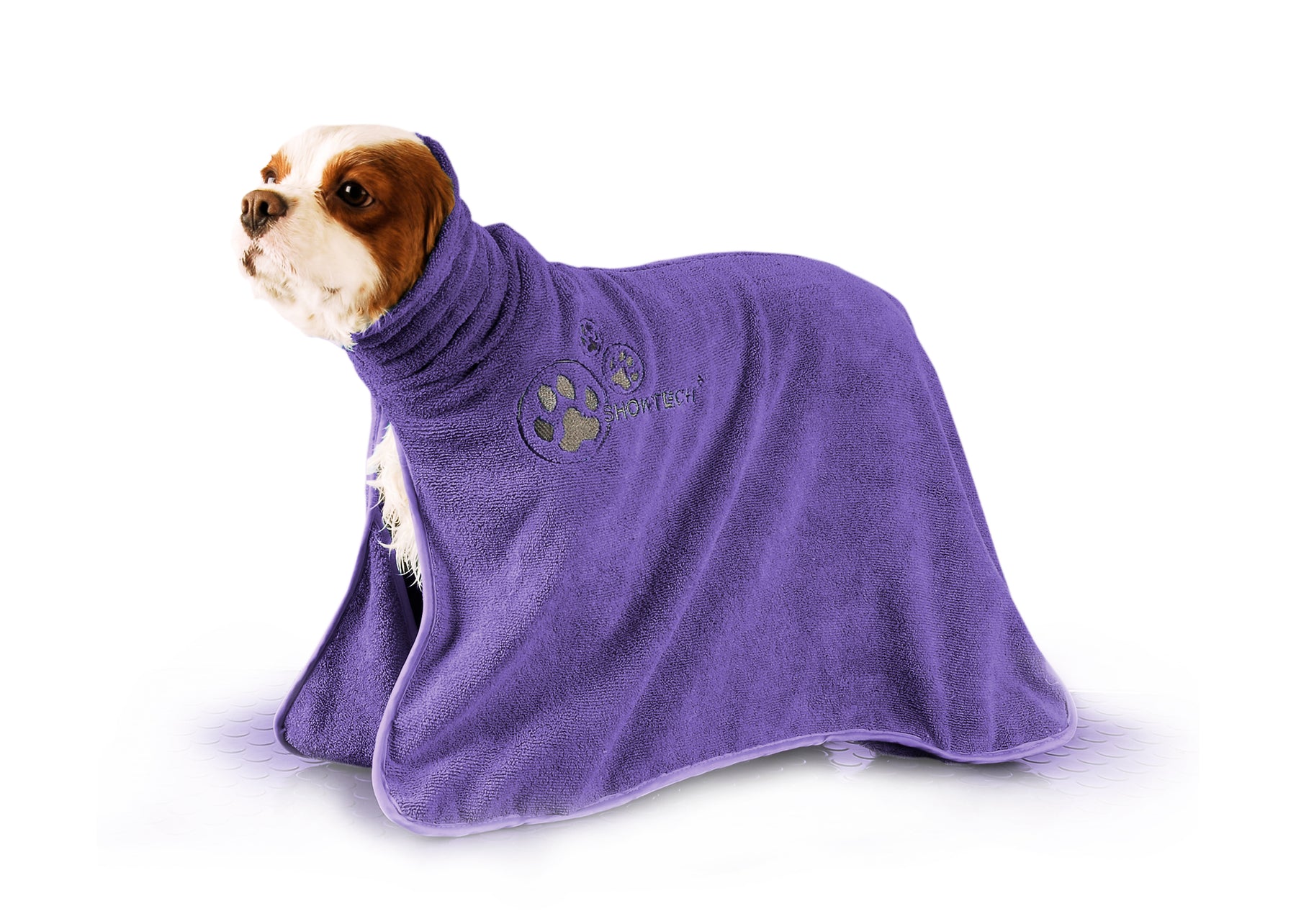 Dry Dude Purple Handdoek Voor Honden En Katten